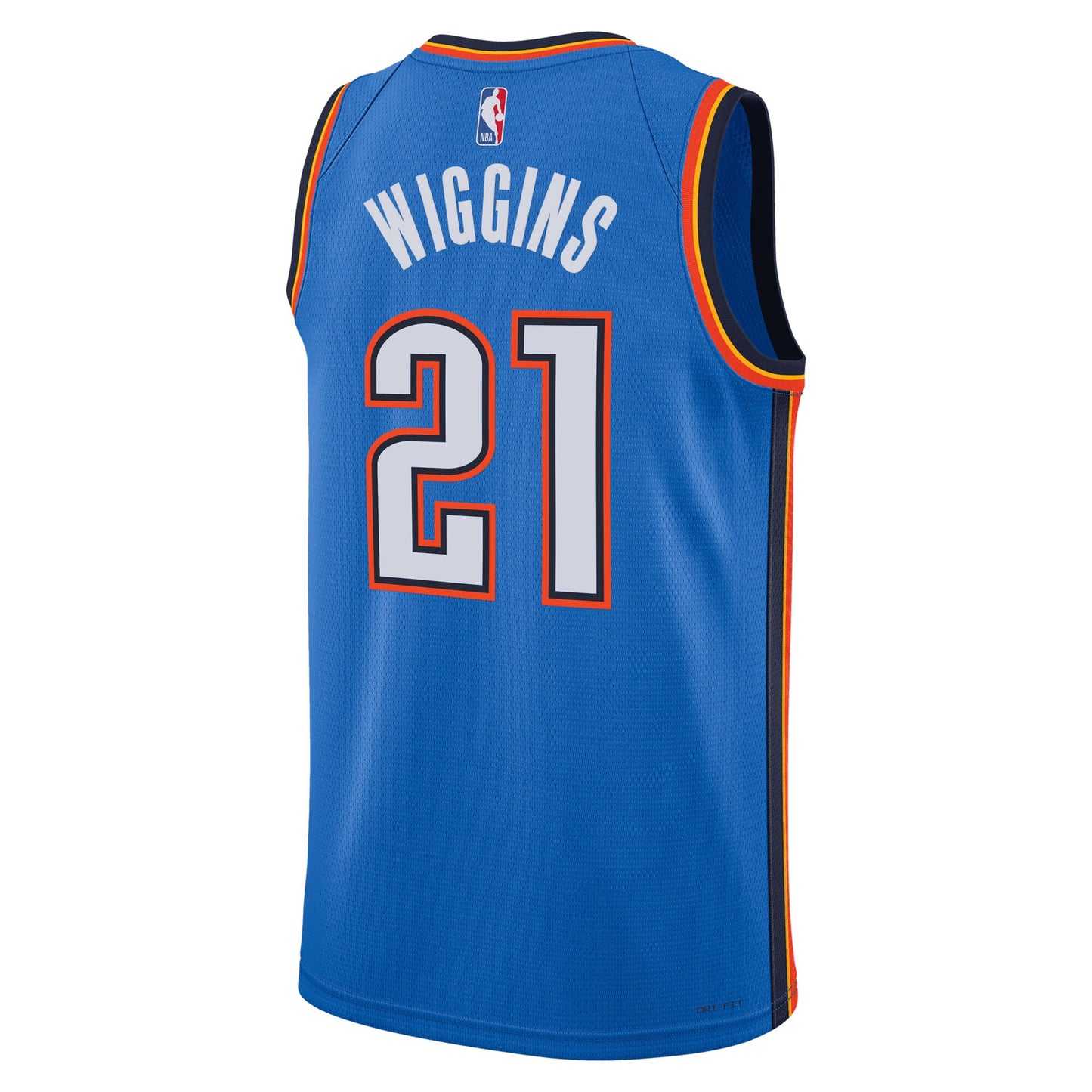 Aaron Wiggins Oklahoma City Thunder Nike Unisex Swingman Jersey - Icon Edition - Blue