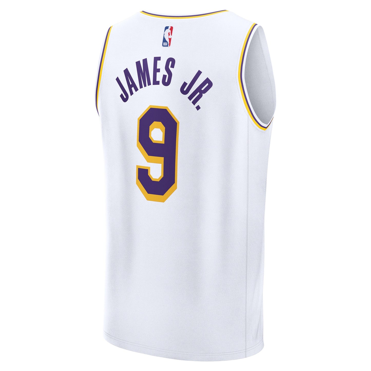 Bronny James Los Angeles Lakers Fanatics Fast Break Replica Player Jersey - Association Edition - White