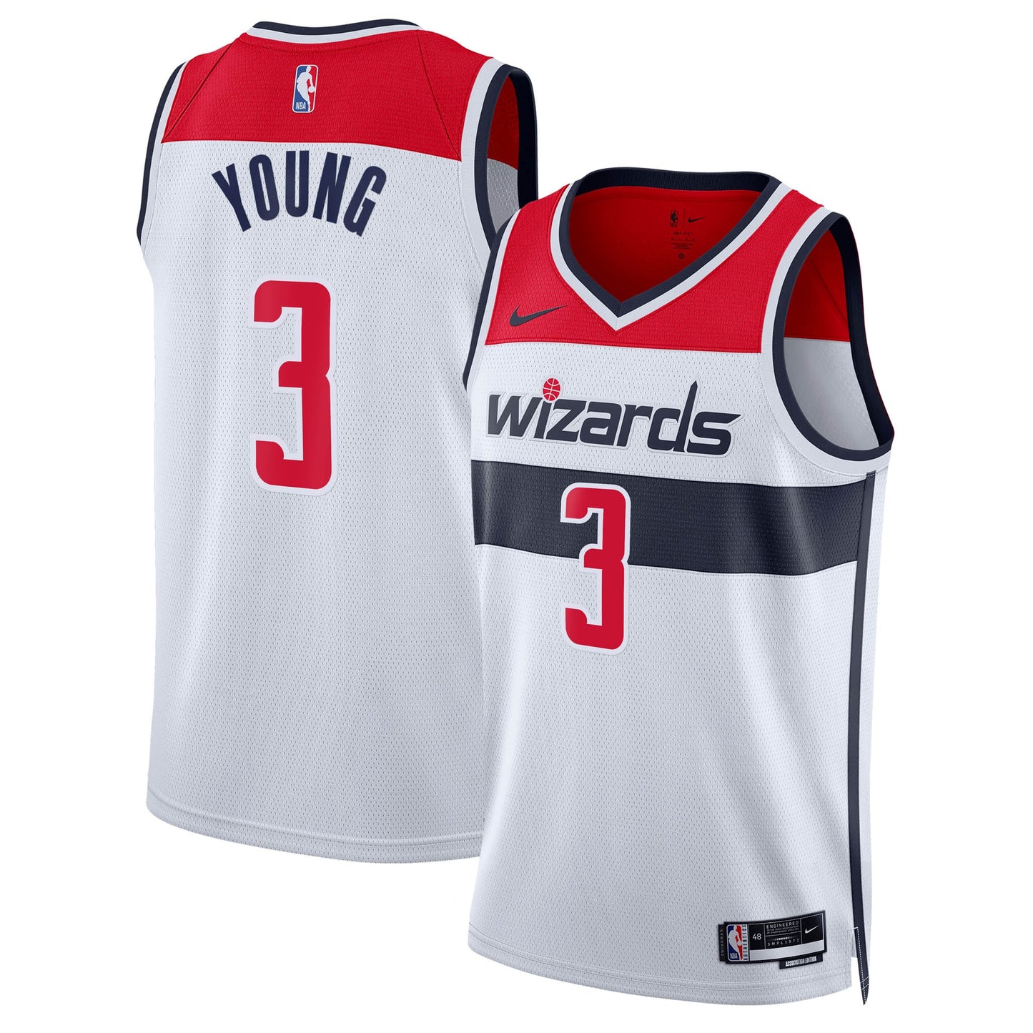 Trae Young Washington Wizards Nike Unisex Swingman Jersey - Association Edition - White
