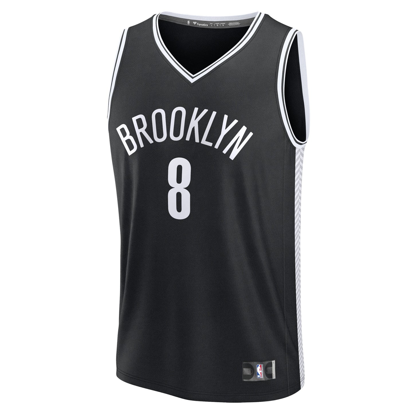 Egor Dëmin Brooklyn Nets Fanatics Fast Break Replica Jersey - Black - Icon Edition