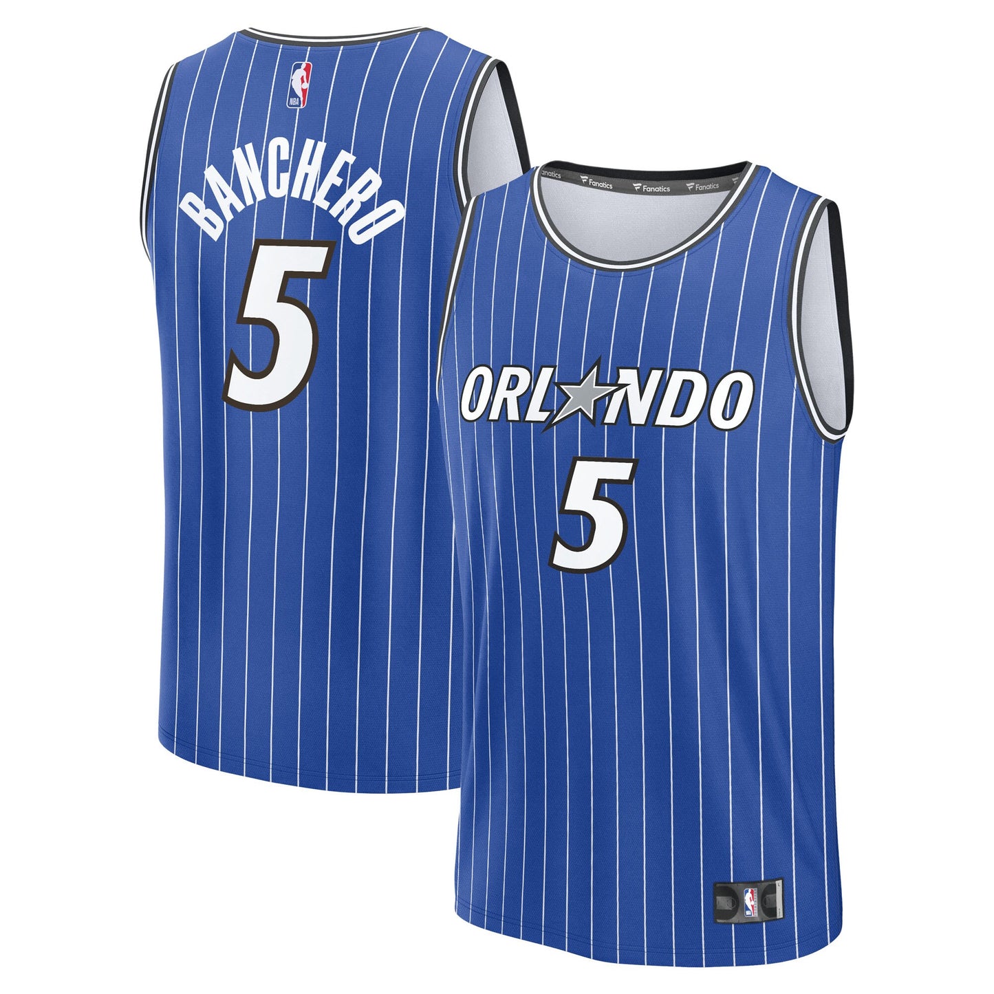 Paolo Banchero Orlando Magic Fanatics Fast Break Replica Player Jersey - Icon Edition - Blue