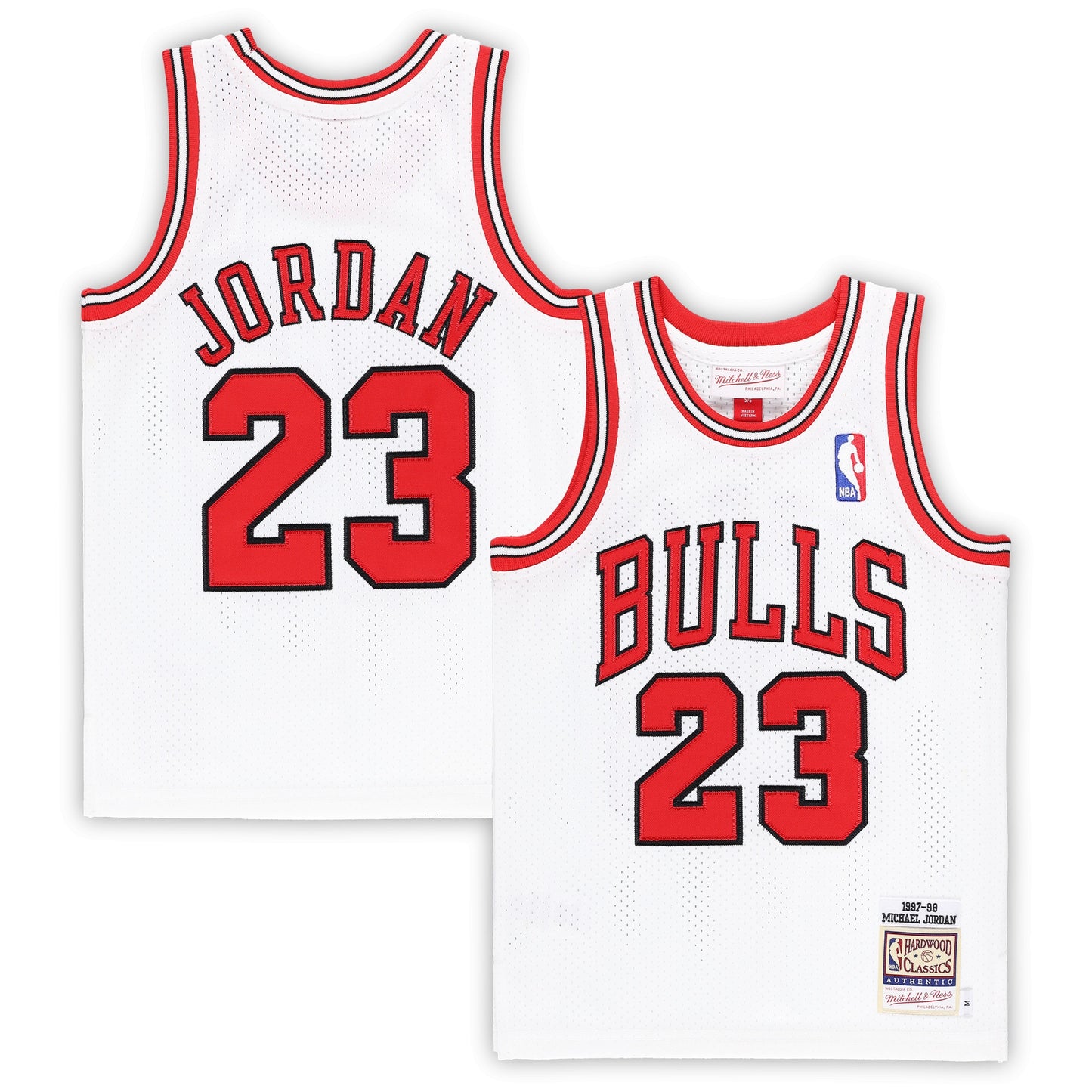 Michael Jordan Chicago Bulls Mitchell & Ness Preschool 1997/98 Hardwood Classics Authentic Jersey - Red