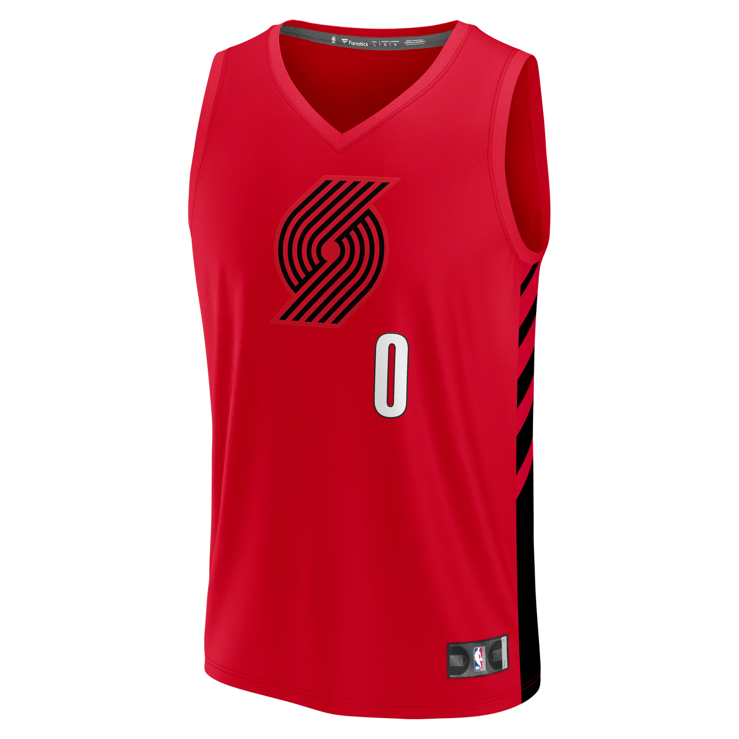 Damian Lillard Portland Trail Blazers Fanatics Fast Break Replica Jersey - Red - Statement Edition
