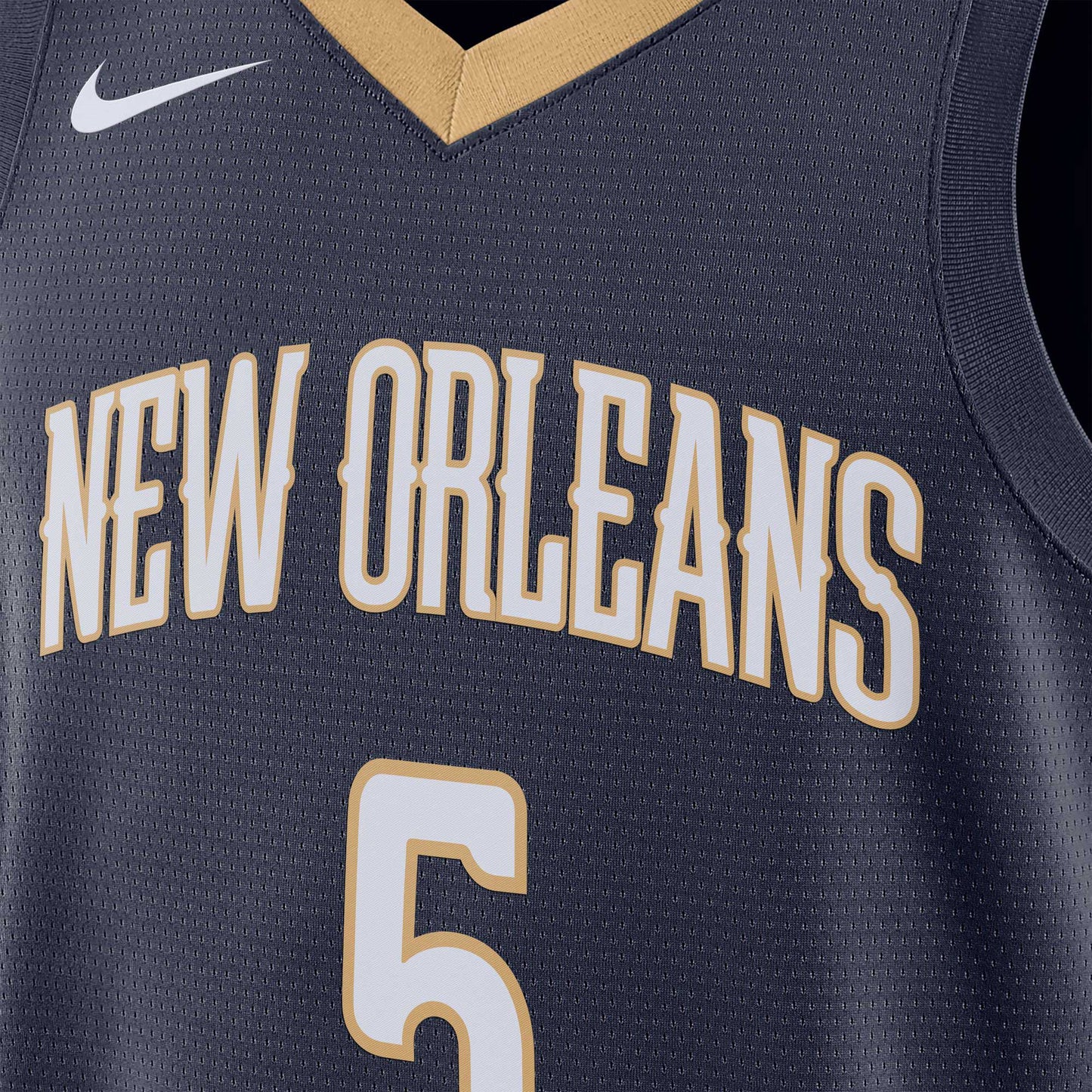 Dejounte Murray New Orleans Pelicans Nike Unisex 2024 Offseason Addition Nike Swingman Jersey - Navy