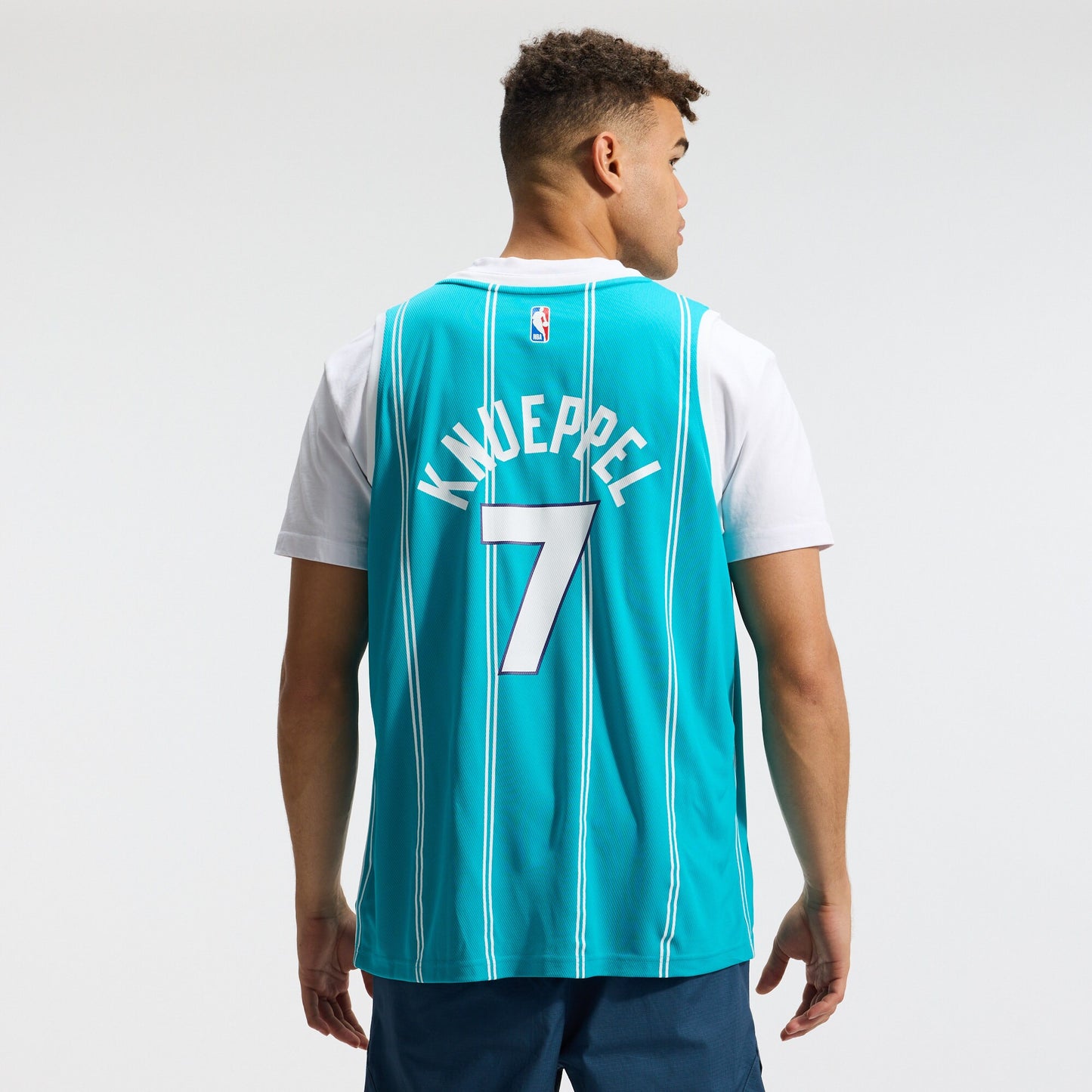 Kon Knueppel Charlotte Hornets Fanatics 2025 NBA Draft First Round Pick Fast Break Replica Jersey - Icon Edition - Teal