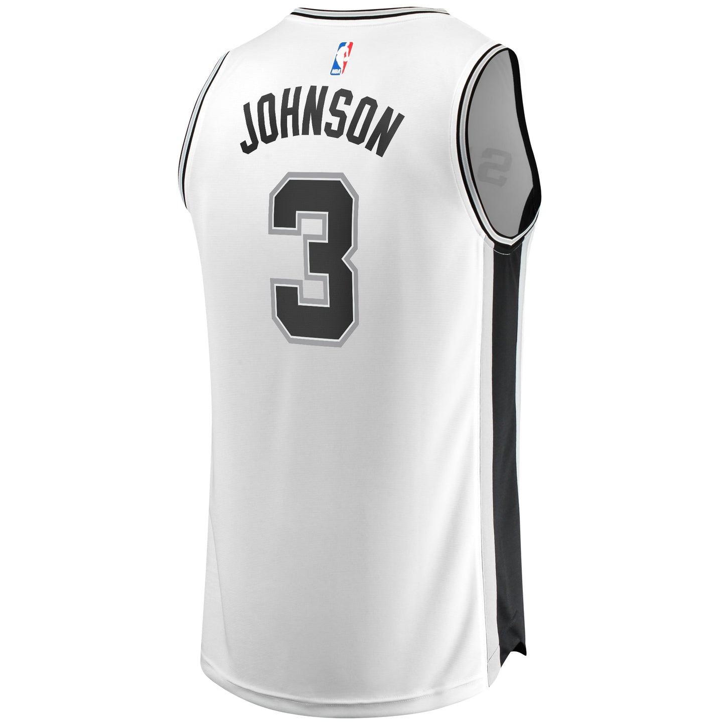 Keldon Johnson San Antonio Spurs Fanatics Fast Break Association Jersey - White