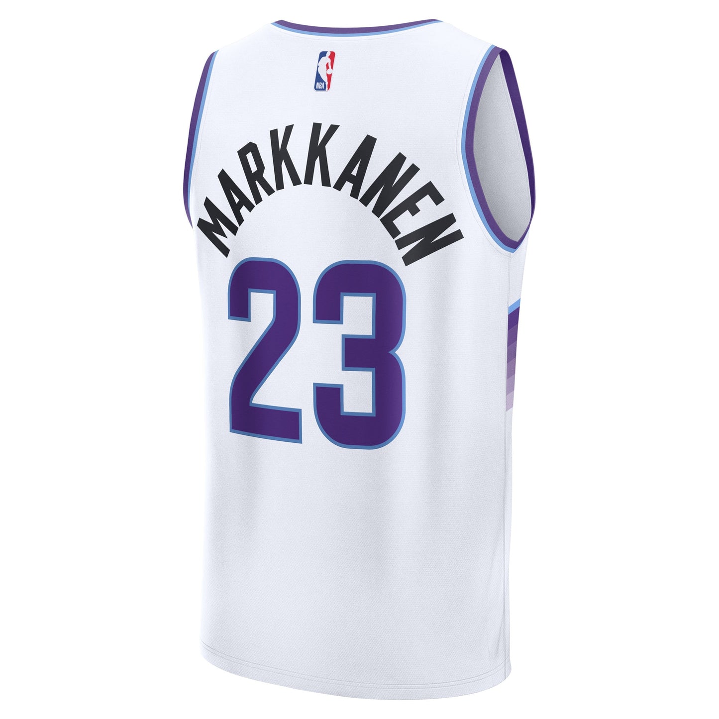 Lauri Markkanen Utah Jazz Fanatics Youth Fast Break Replica Jersey - Association Edition - White