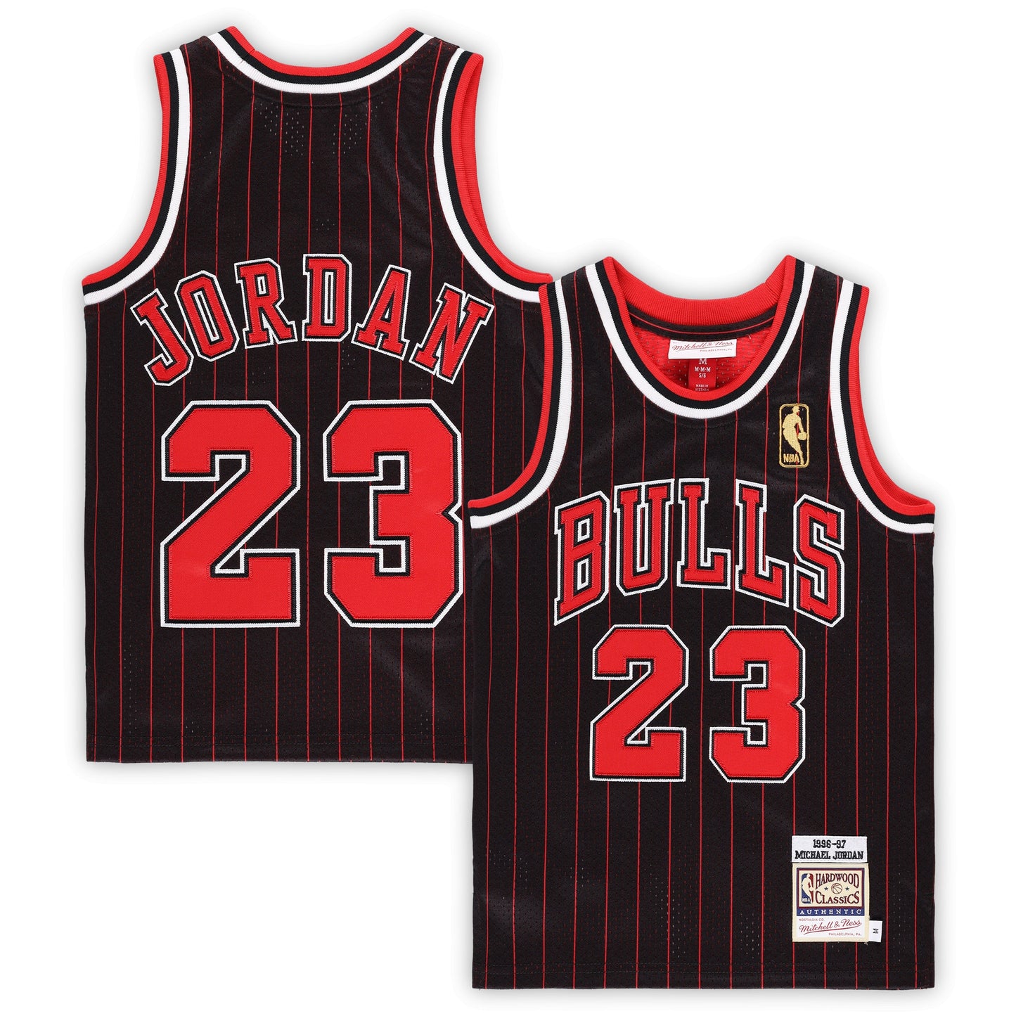 Michael Jordan Chicago Bulls Mitchell & Ness Preschool 1997/98 Hardwood Classics Authentic Jersey - White