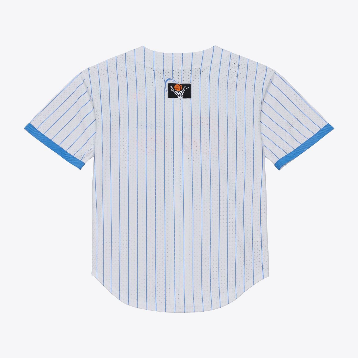 Cleveland Cavaliers Mitchell & Ness Head Coach Pinstripe Mesh Full-Button Baseball Jersey - White