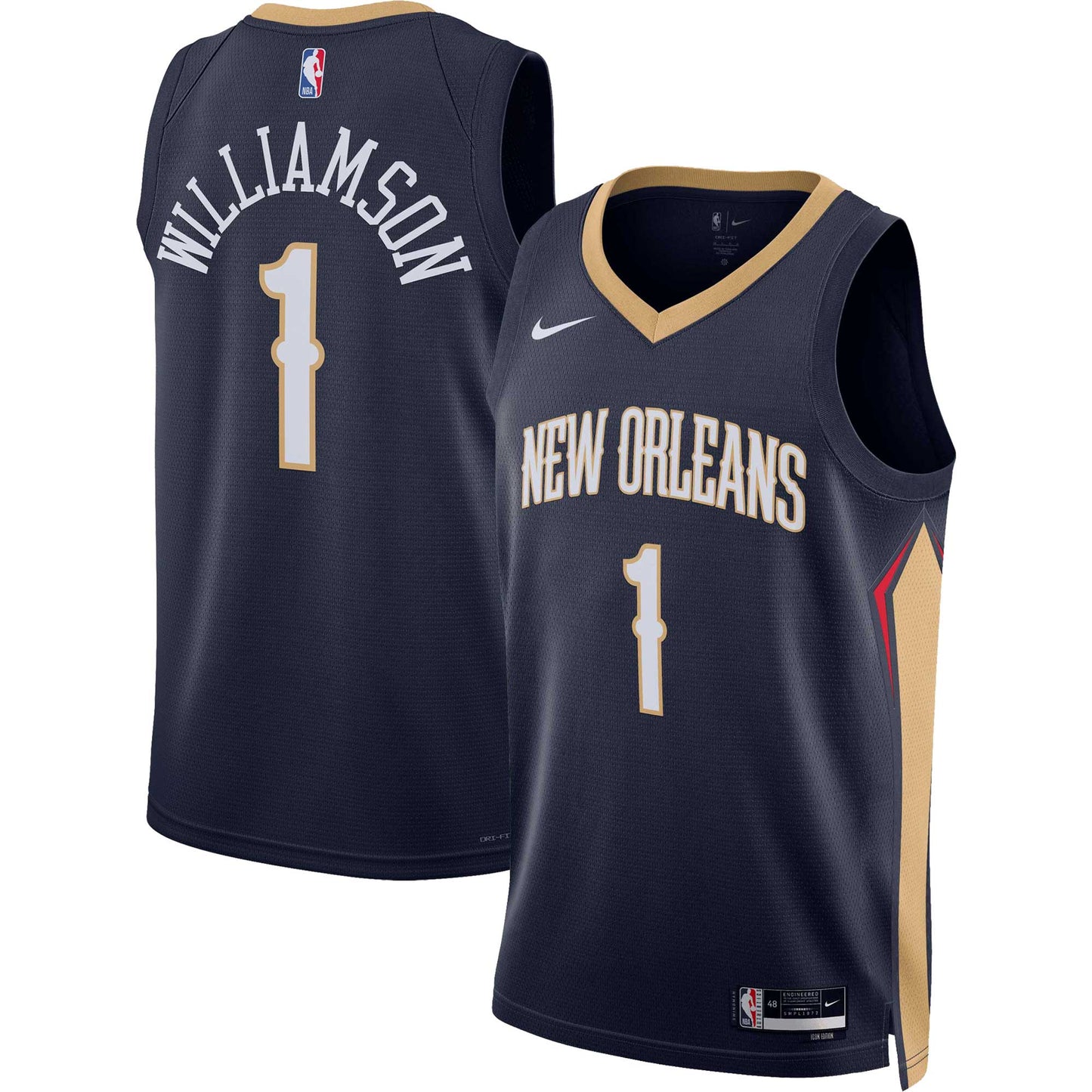 Zion Williamson New Orleans Pelicans Nike Unisex Swingman Jersey - Association Edition - White