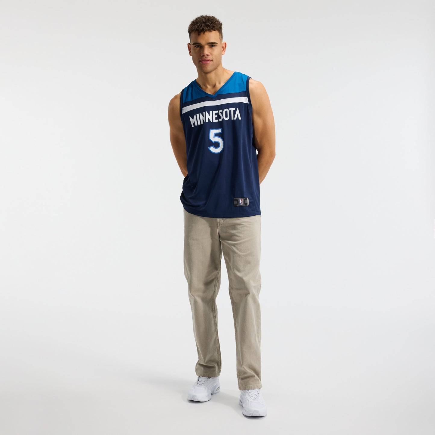 Anthony Edwards Minnesota Timberwolves Fanatics Fast Break Replica Player Jersey - Icon Edition - Navy