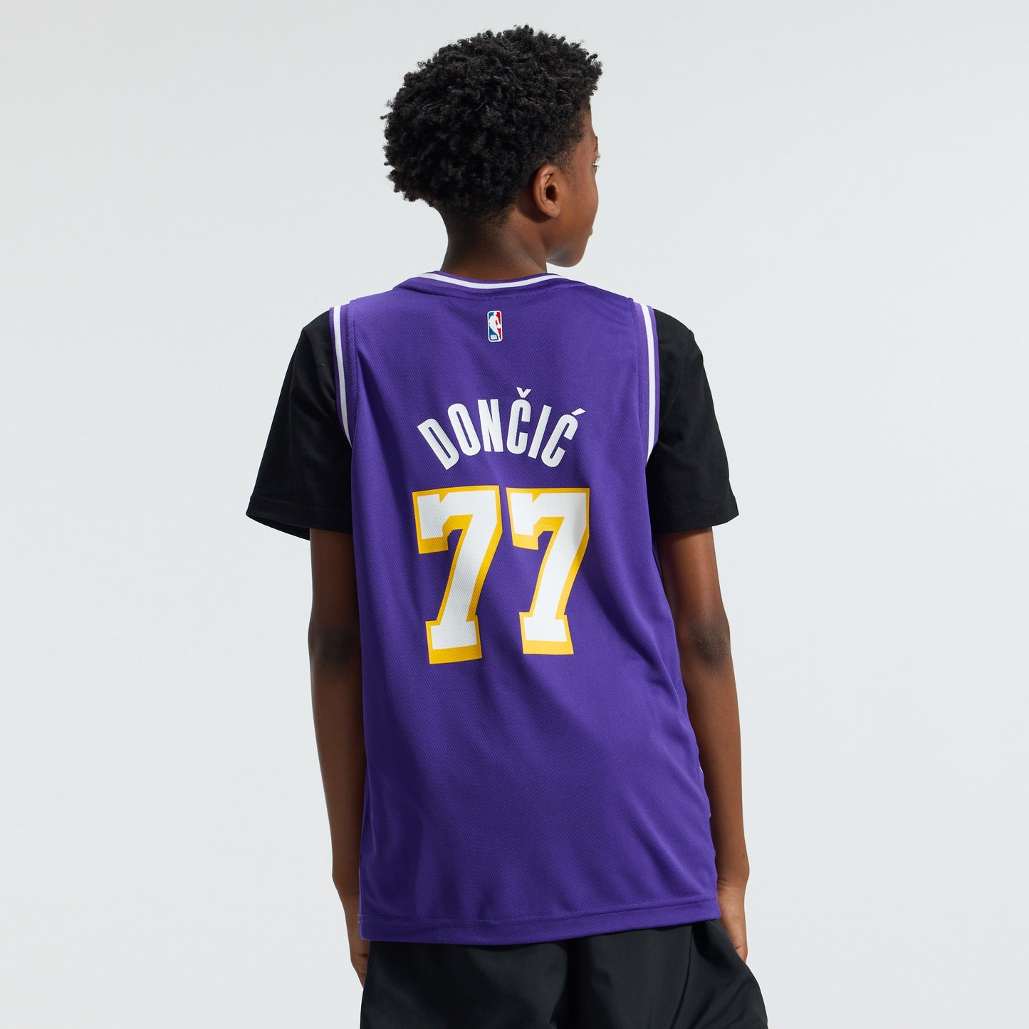 Luka Dončić Los Angeles Lakers Fanatics Youth  Fast Break Jersey - Statement Edition - Purple