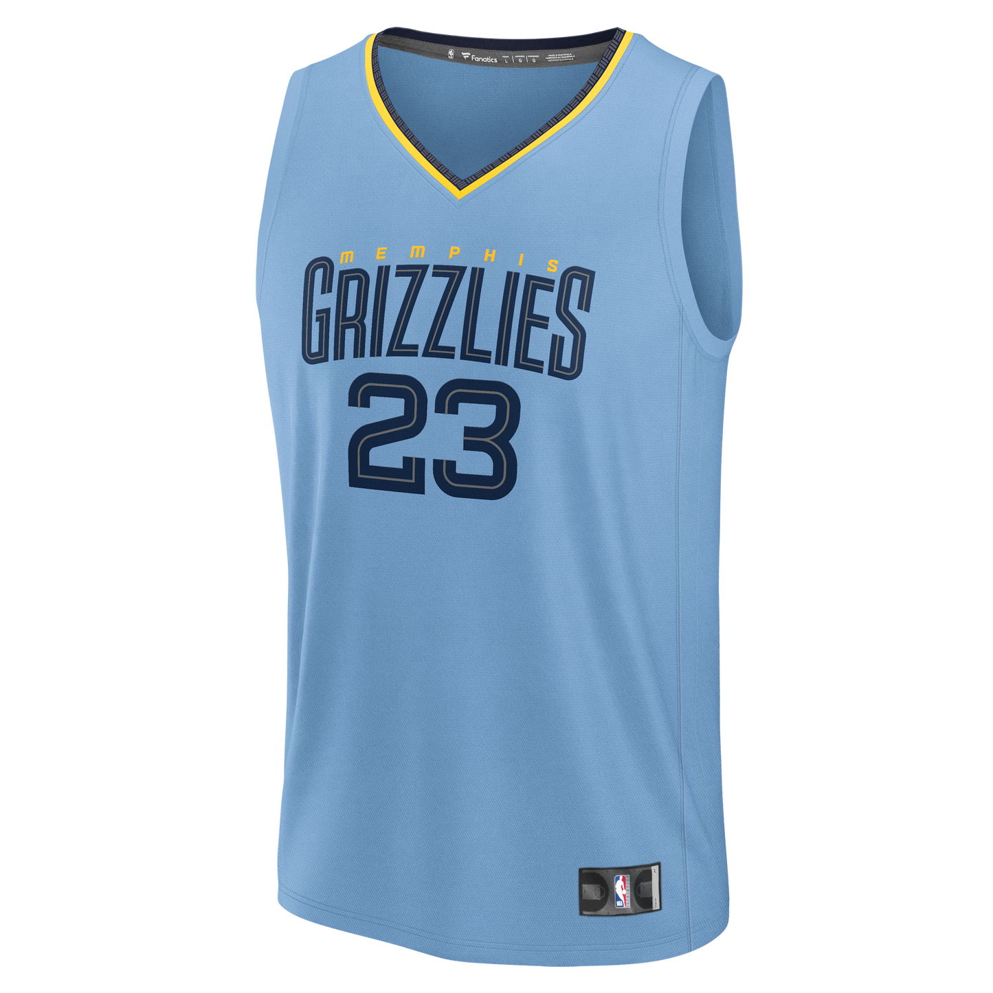 Cedric Coward Memphis Grizzlies Fanatics Fast Break Replica Player Jersey - Statement Edition - Light Blue