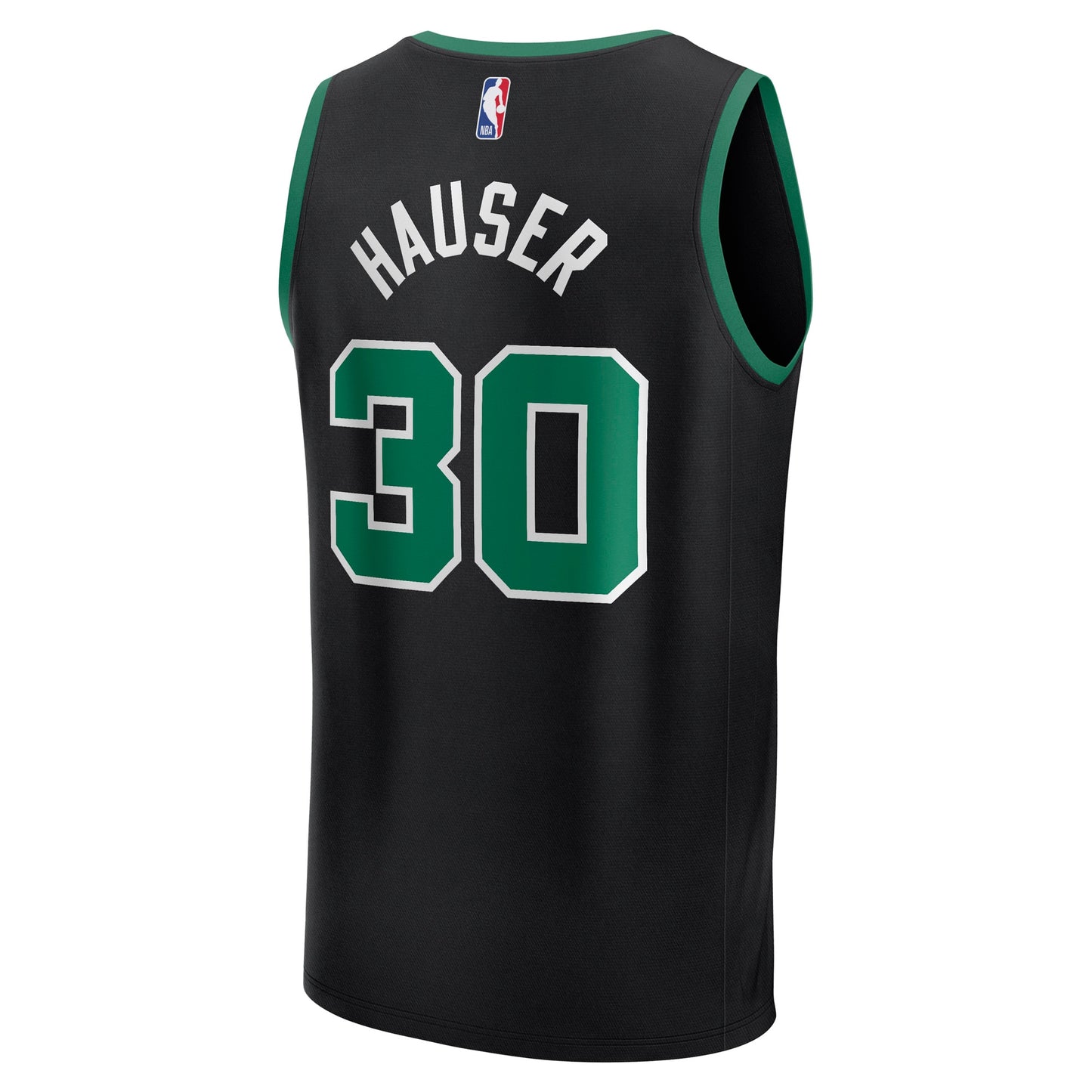 Sam Hauser Boston Celtics Fanatics Fast Break Replica Player Jersey - Statement Edition - Black