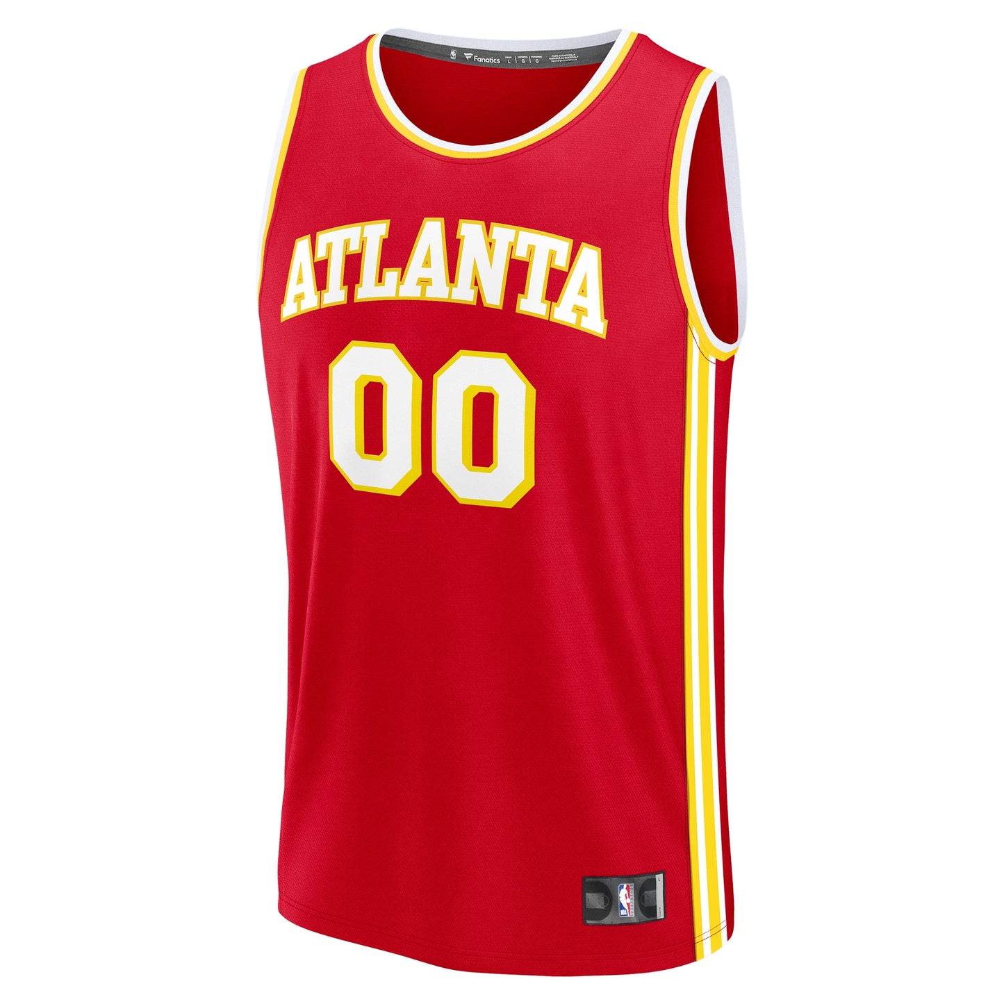 Atlanta Hawks Fanatics Fast Break Custom Jersey - Icon Edition - Red