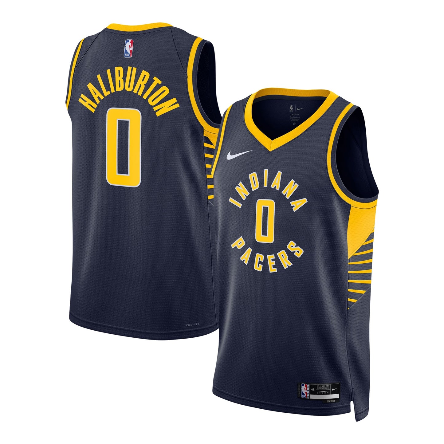 Tyrese Haliburton Indiana Pacers Nike Unisex Swingman Jersey - Icon Edition - Navy