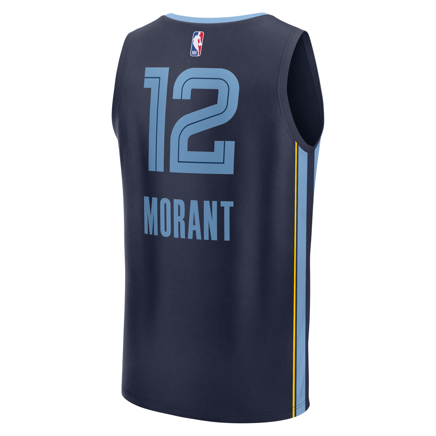 Ja Morant Memphis Grizzlies Fanatics Fast Break Replica Player Jersey - Icon Edition - Navy