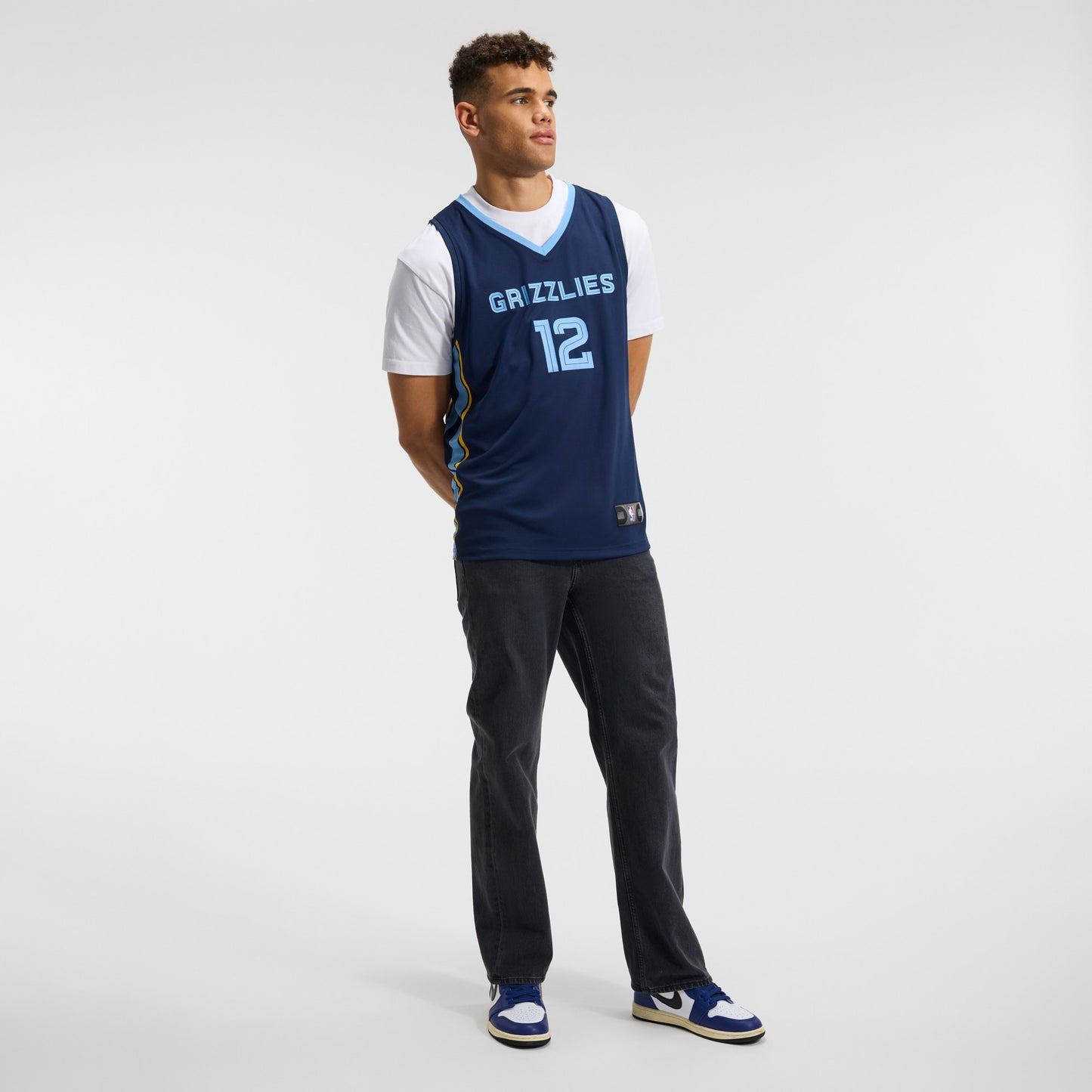 Ja Morant Memphis Grizzlies Fanatics Fast Break Replica Player Jersey - Icon Edition - Navy