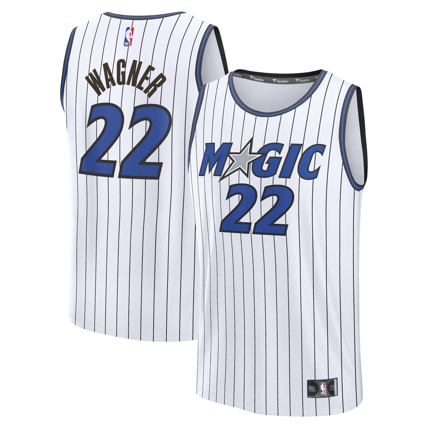 Franz Wagner Orlando Magic Fanatics Fast Break Replica Player Jersey - Association Edition - White