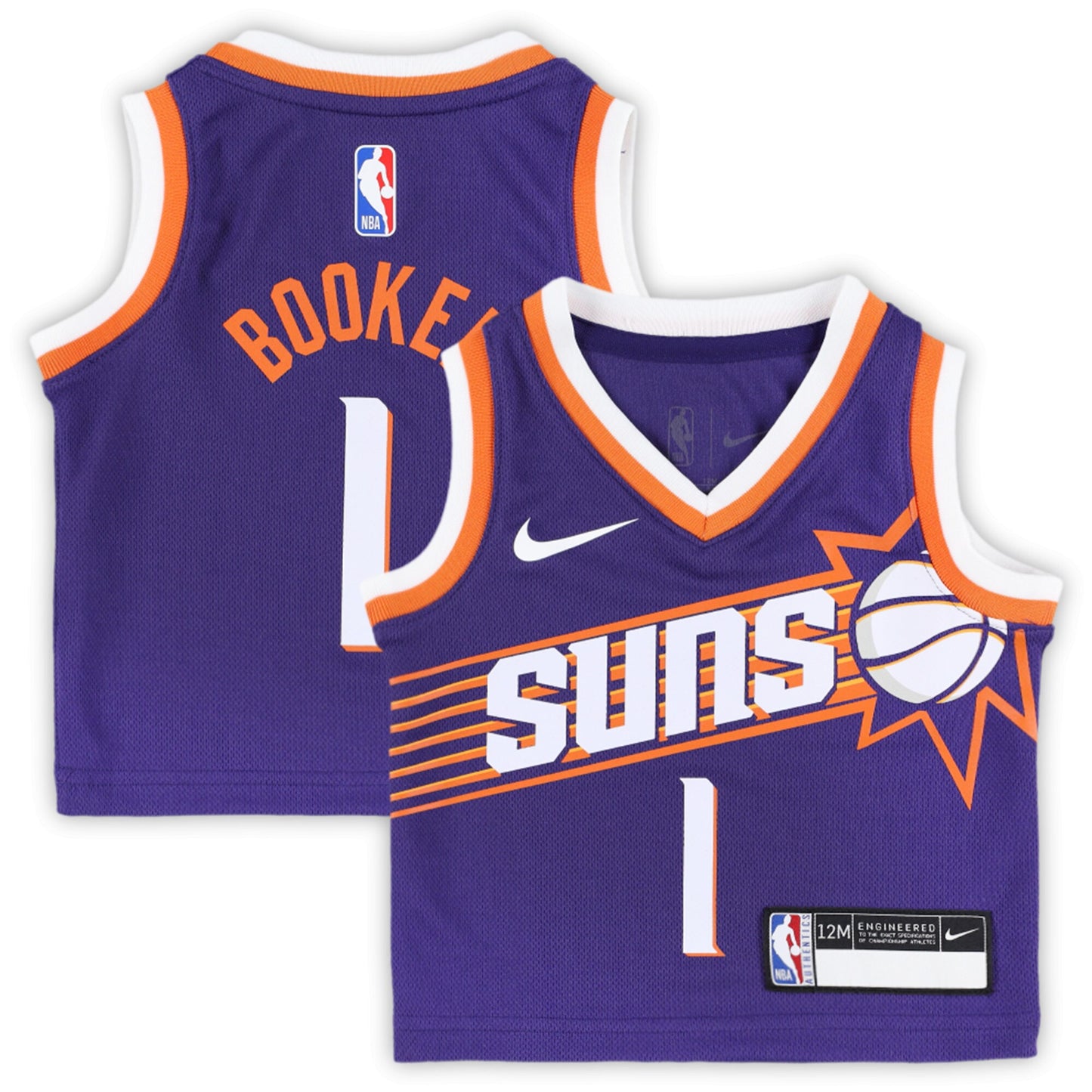 Devin Booker Phoenix Suns Nike Infant Swingman Player Jersey - Icon Edition - Purple
