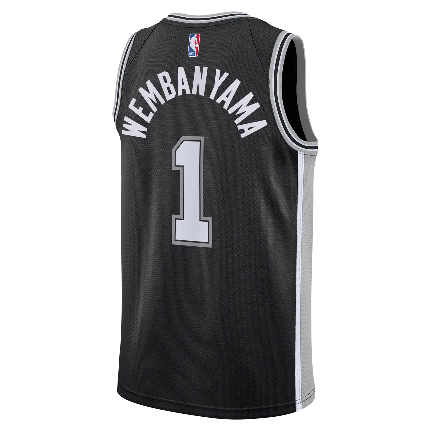 Victor Wembanyama San Antonio Spurs Nike Youth Swingman Jersey - Icon Edition - Black