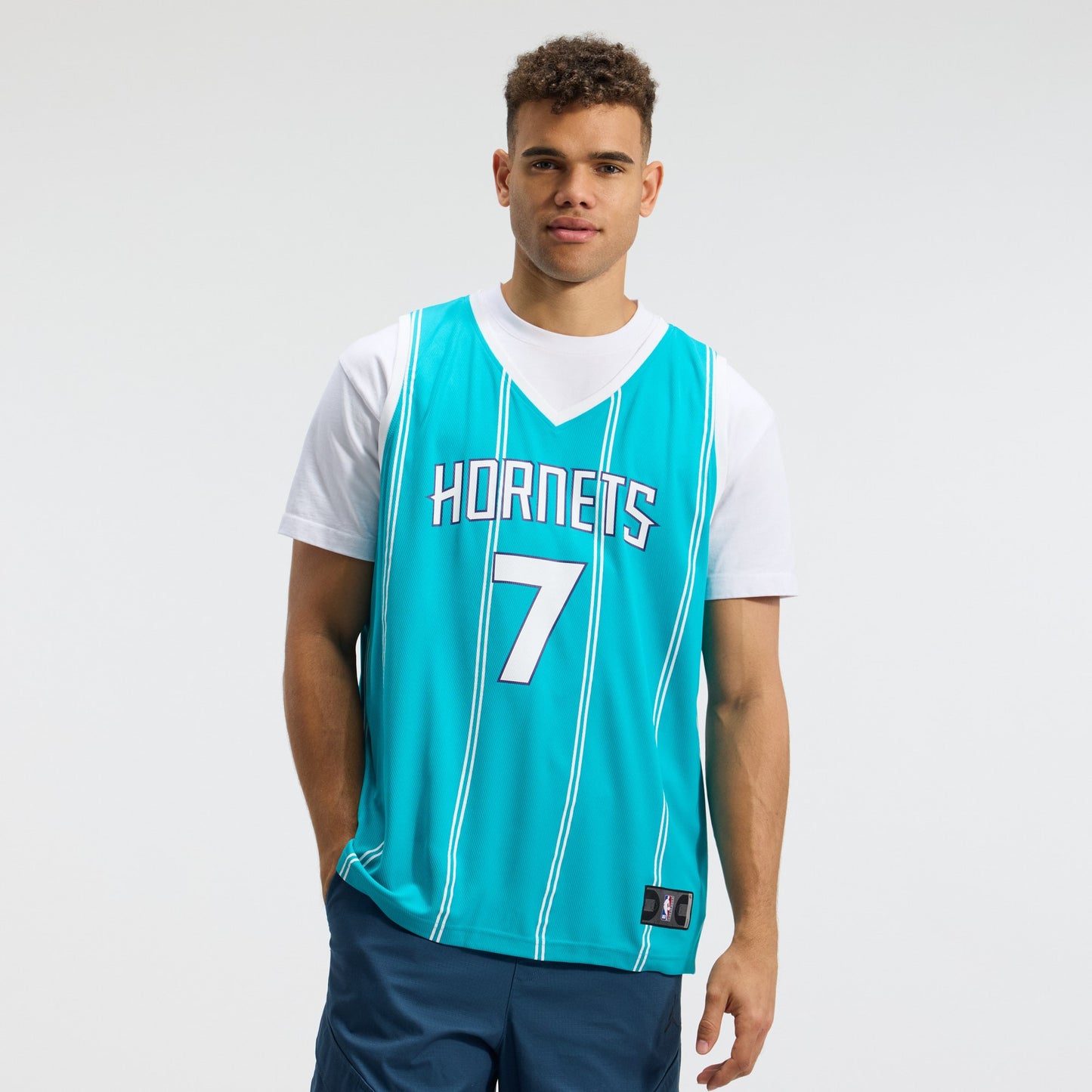 Kon Knueppel Charlotte Hornets Fanatics 2025 NBA Draft First Round Pick Fast Break Replica Jersey - Icon Edition - Teal