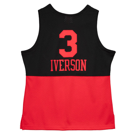 Allen Iverson Philadelphia 76ers Mitchell & Ness 2003/04 Hardwood Classics Reload 2.0 Swingman Jersey - Black