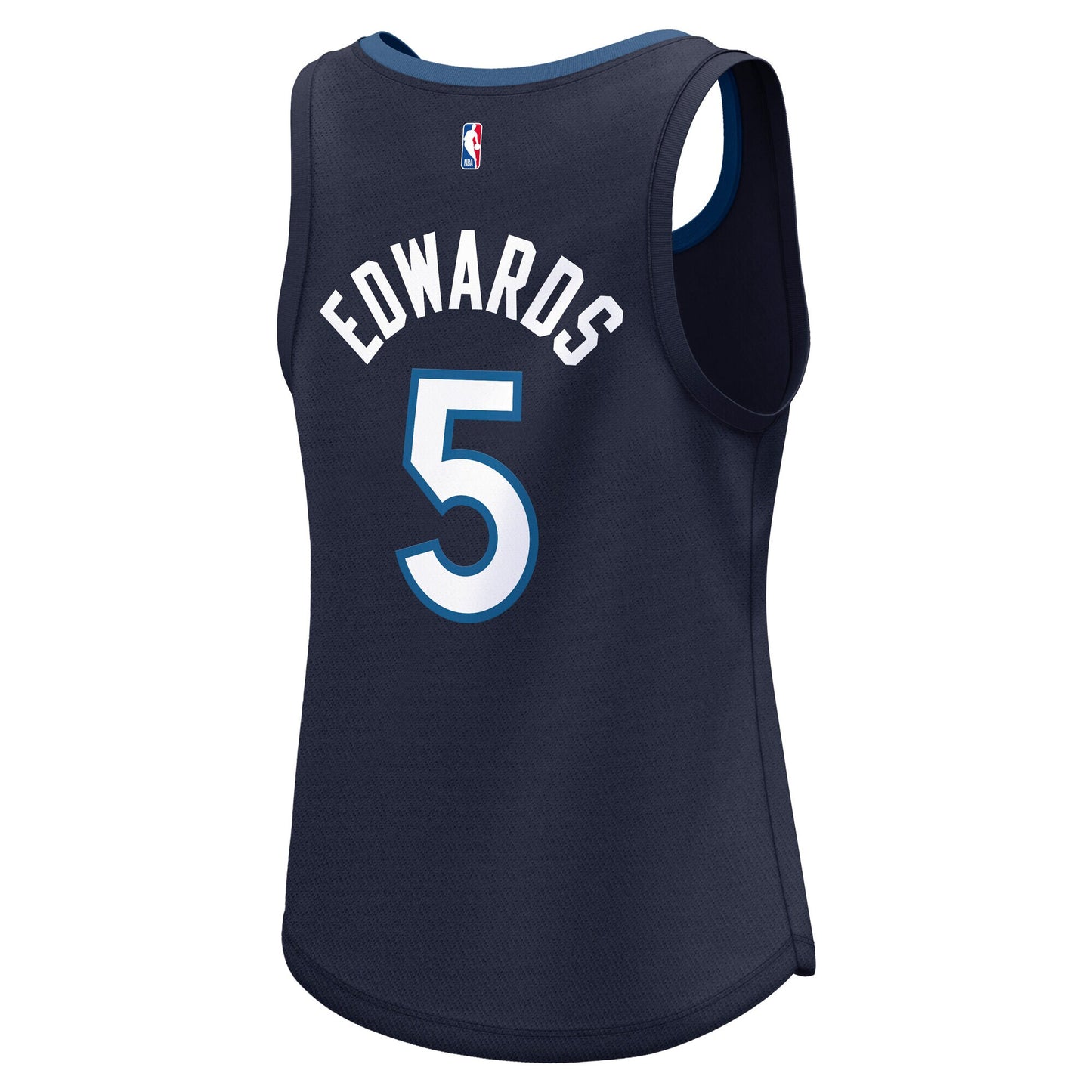 Anthony Edwards Minnesota Timberwolves Fanatics Women's Fast Break Player Jersey - Icon Edition - Navy