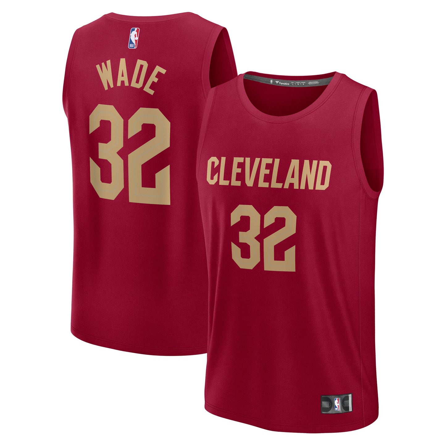 Dean Wade Cleveland Cavaliers Fanatics Youth Fast Break Player Jersey - Icon Edition - Wine