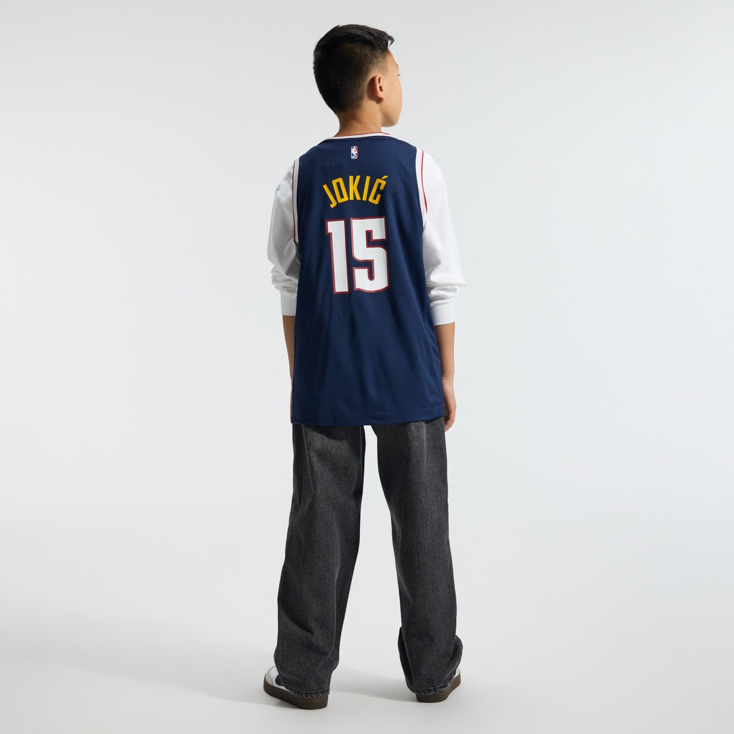 Nikola Jokic Denver Nuggets Fanatics Youth Fast Break Replica Player Jersey - Icon Edition - Navy
