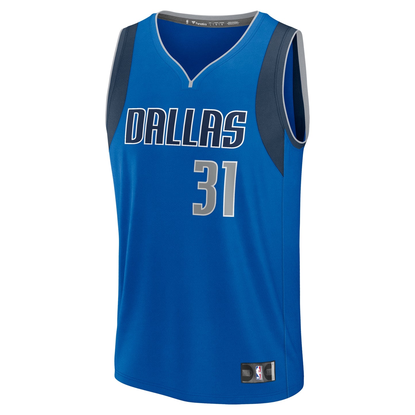 Klay Thompson Dallas Mavericks Fanatics Fast Break Replica Player Jersey - Icon Edition - Blue
