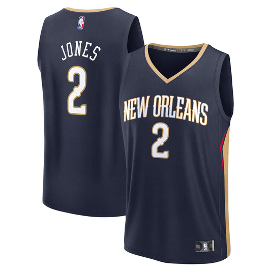 Herbert Jones New Orleans Pelicans Fanatics Fast Break Replica Player Jersey - Icon Edition - Navy