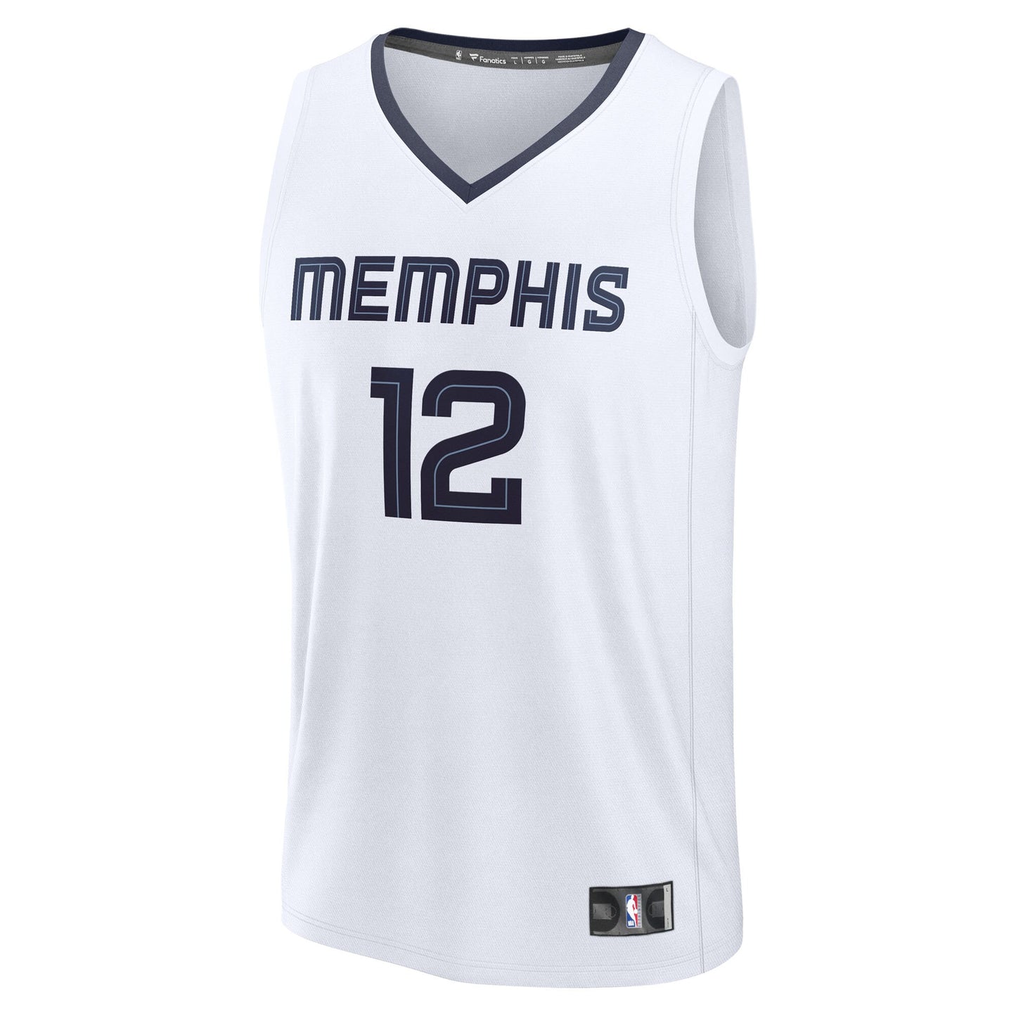 Ja Morant Memphis Grizzlies Fanatics Fast Break Replica Player Jersey - Association Edition - White