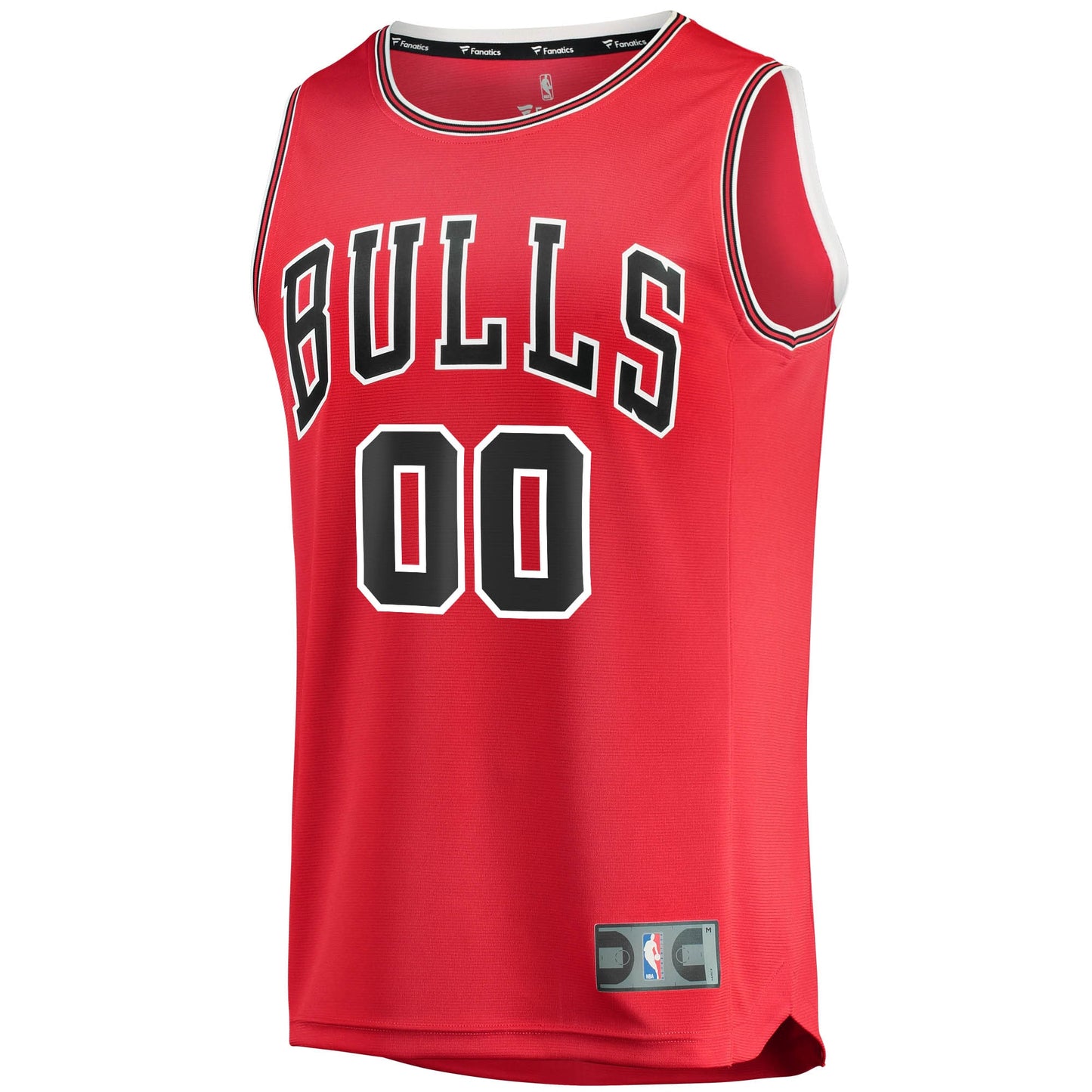 Chicago Bulls Fanatics Youth Fast Break Custom Replica Jersey Red - Icon Edition