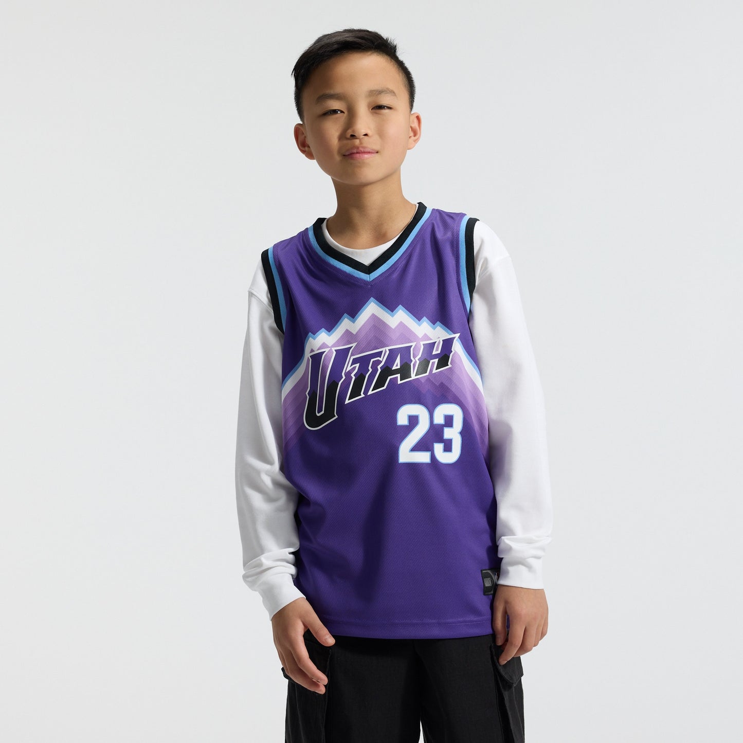 Lauri Markkanen Utah Jazz Fanatics Youth Fast Break Replica Jersey - Icon Edition - Purple