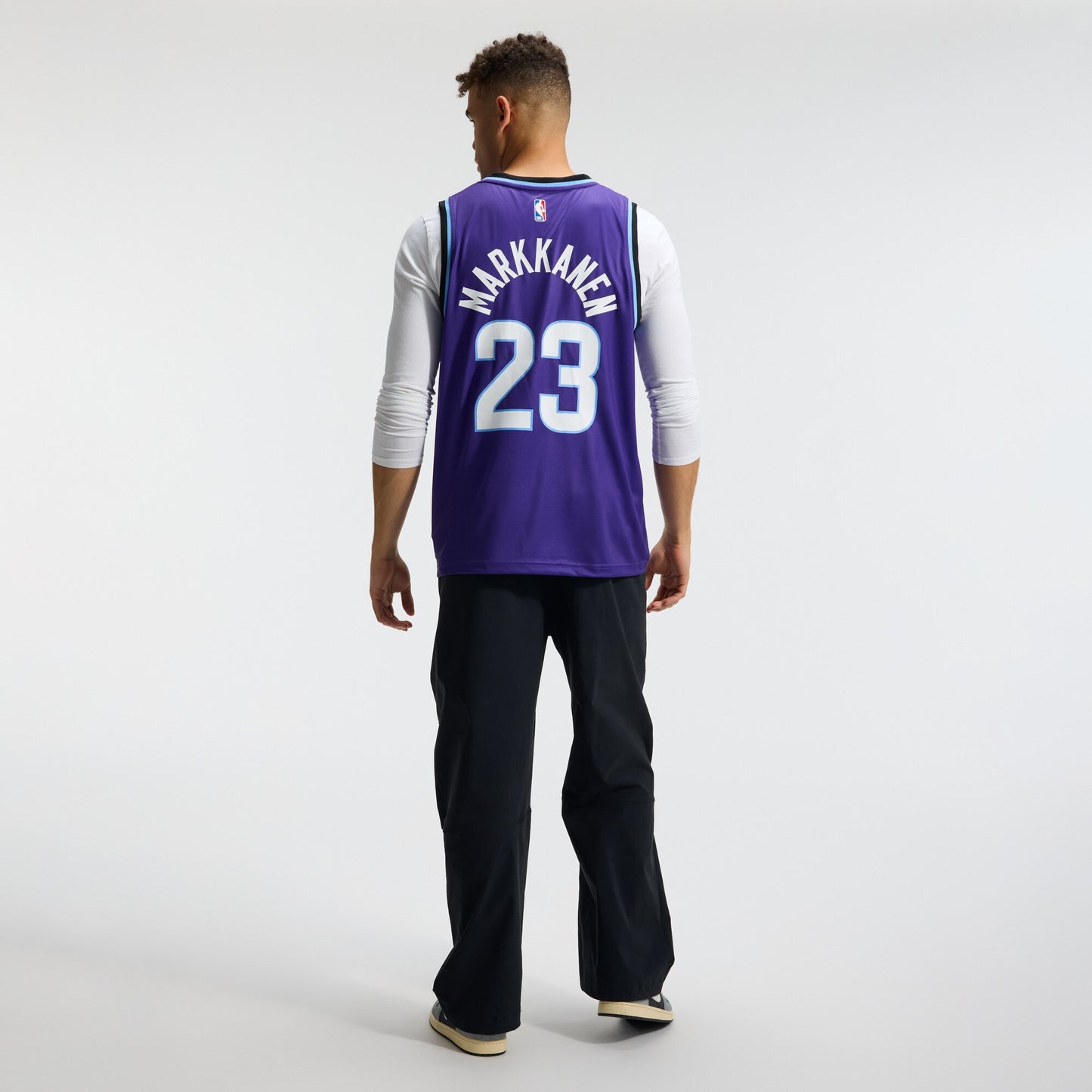 Lauri Markkanen Utah Jazz Fanatics Fast Break Replica Jersey - Icon Edition - Purple