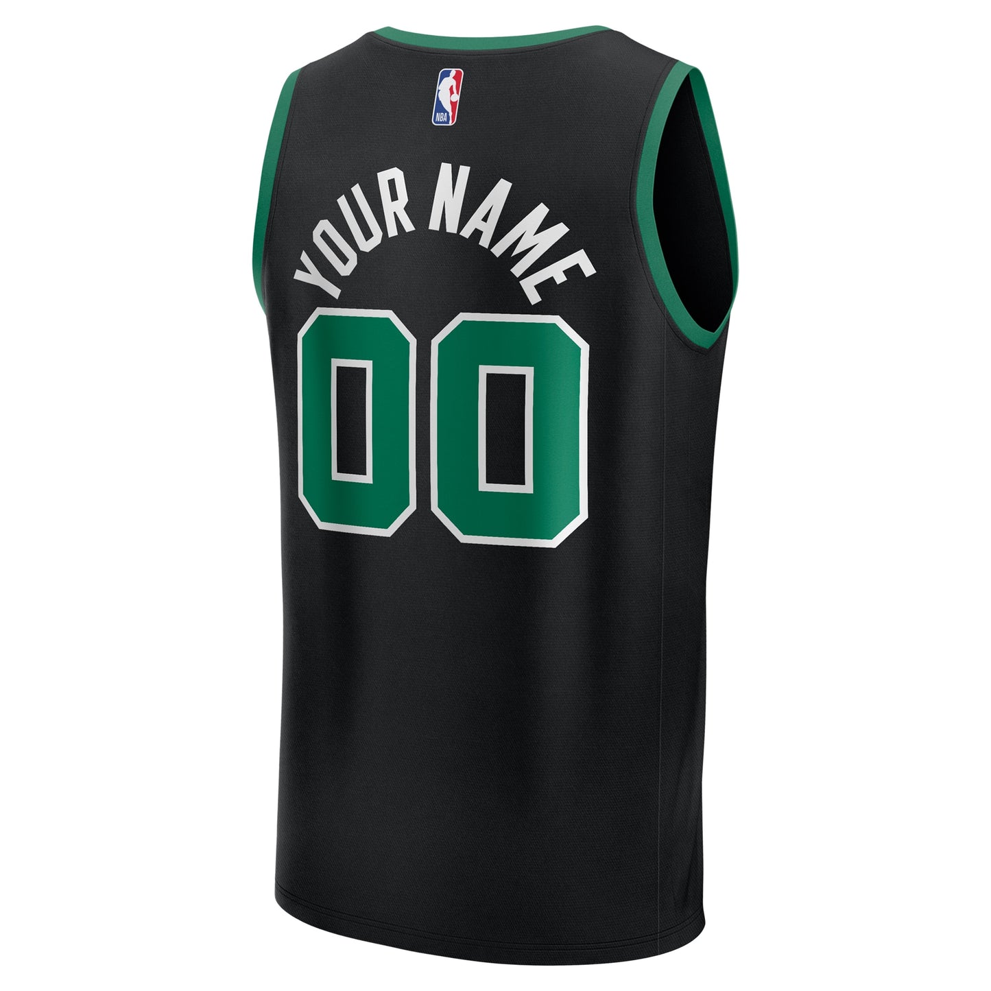 Boston Celtics Fanatics Fast Break Custom Jersey - Icon Edition - Kelly Green