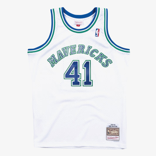 Dirk Nowitzki Dallas Mavericks Mitchell & Ness 1998-99 Hardwood Classics Swingman Jersey - White