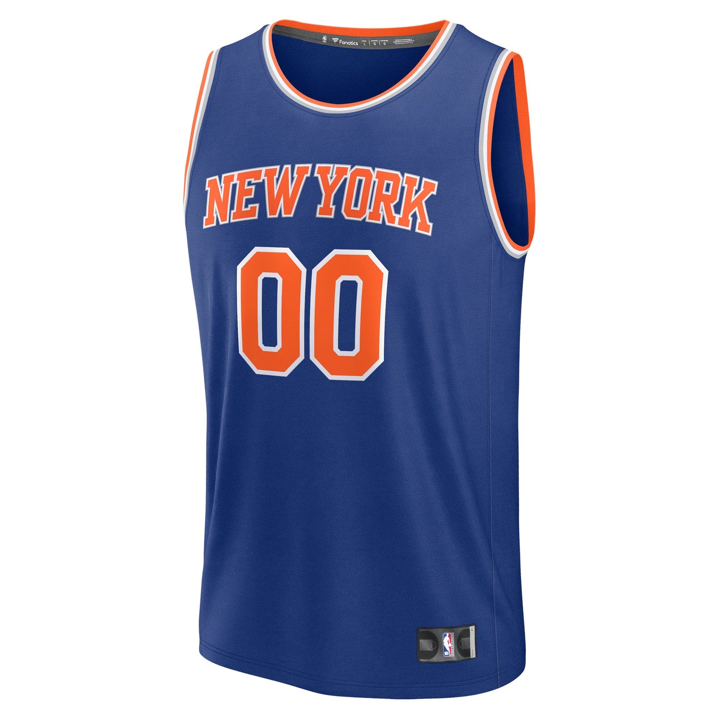 Jordan Clarkson New York Knicks Fanatics Youth Fast Break Replica Player Jersey - Icon Edition - Blue