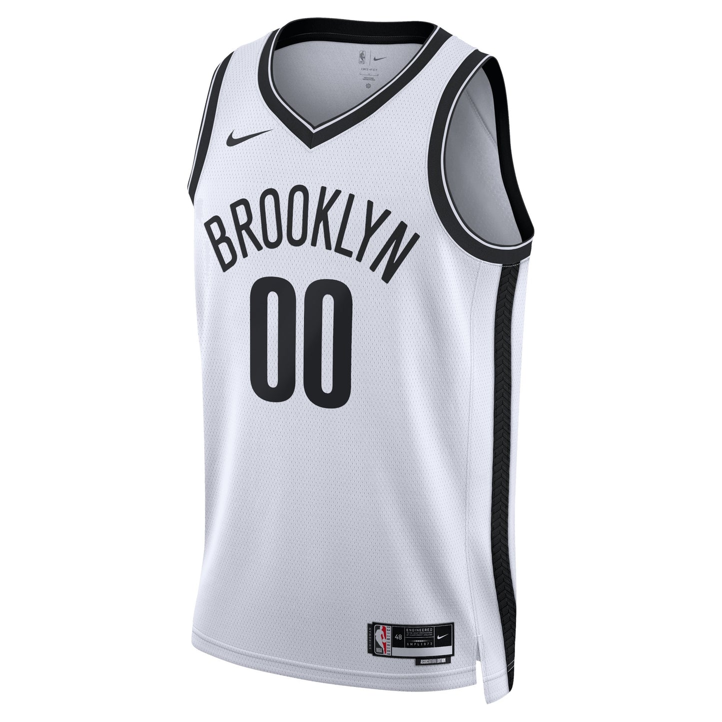 Brooklyn Nets Nike Unisex Swingman Custom Jersey Black - Icon Edition