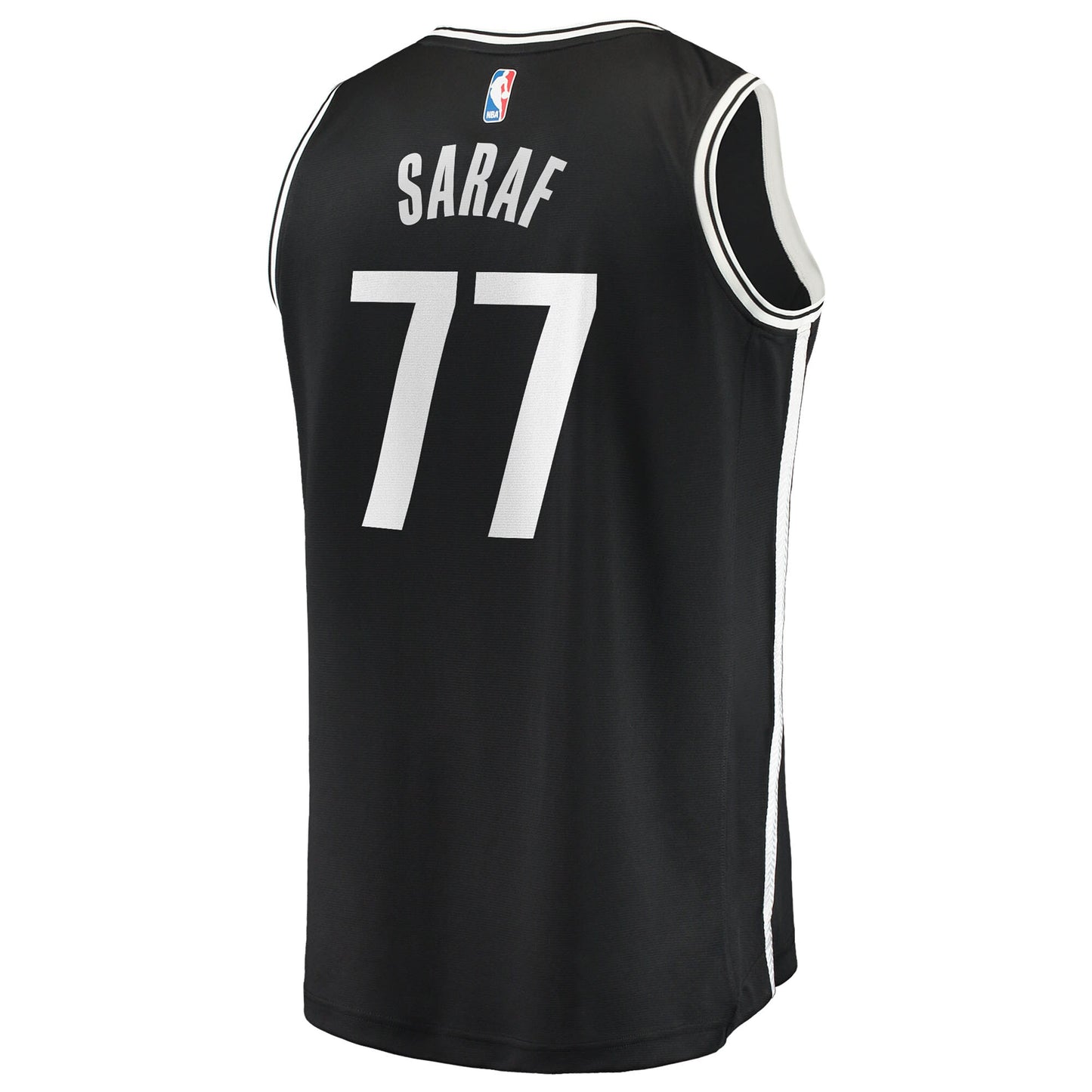 Ben Saraf Brooklyn Nets Fanatics Fast Break Replica Jersey - Black - Icon Edition