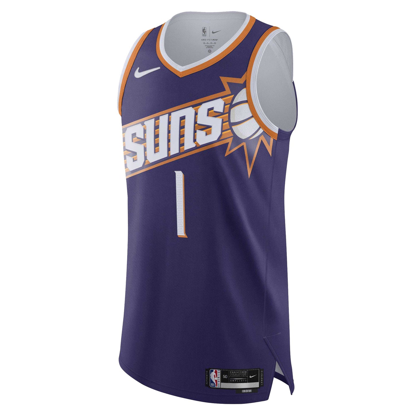 Devin Booker Phoenix Suns Nike Authentic Jersey - Association Edition - White