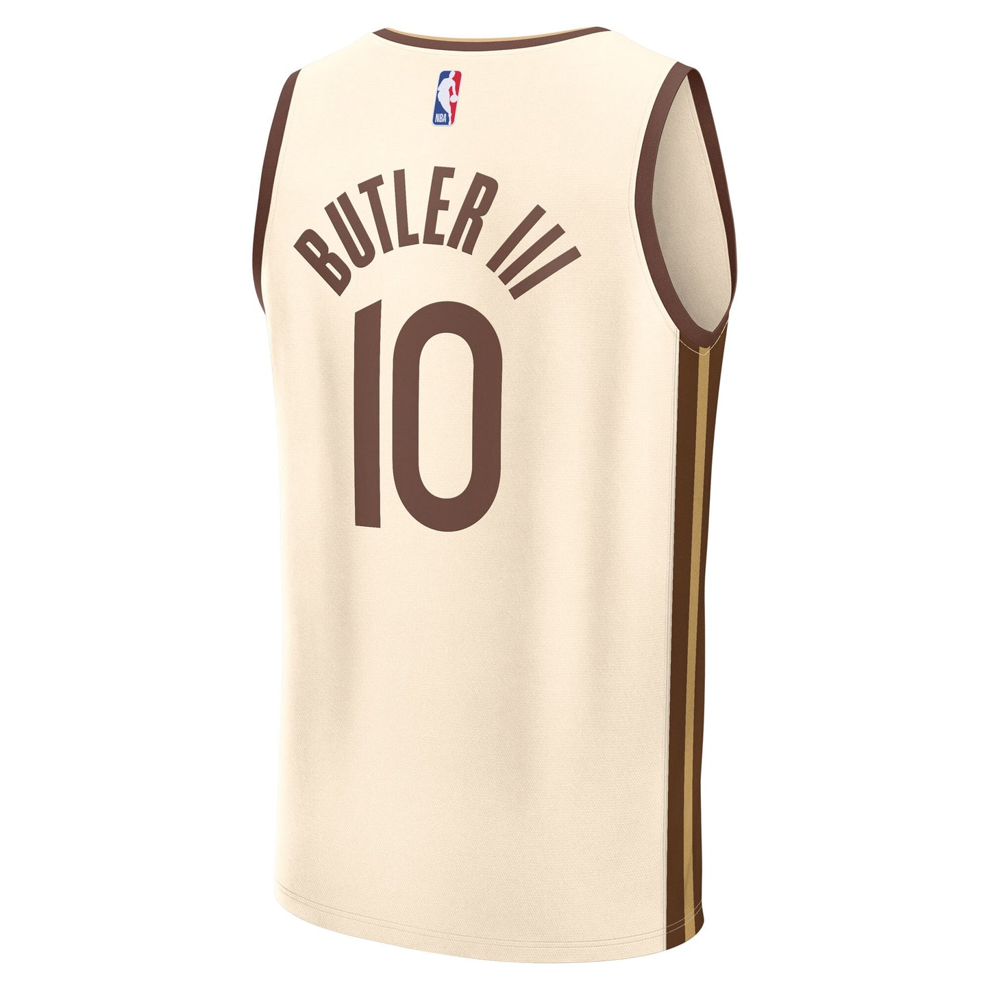 Jimmy Butler III Golden State Warriors Fanatics Youth 2025/26 City Edition Fast Break Jersey - Tan