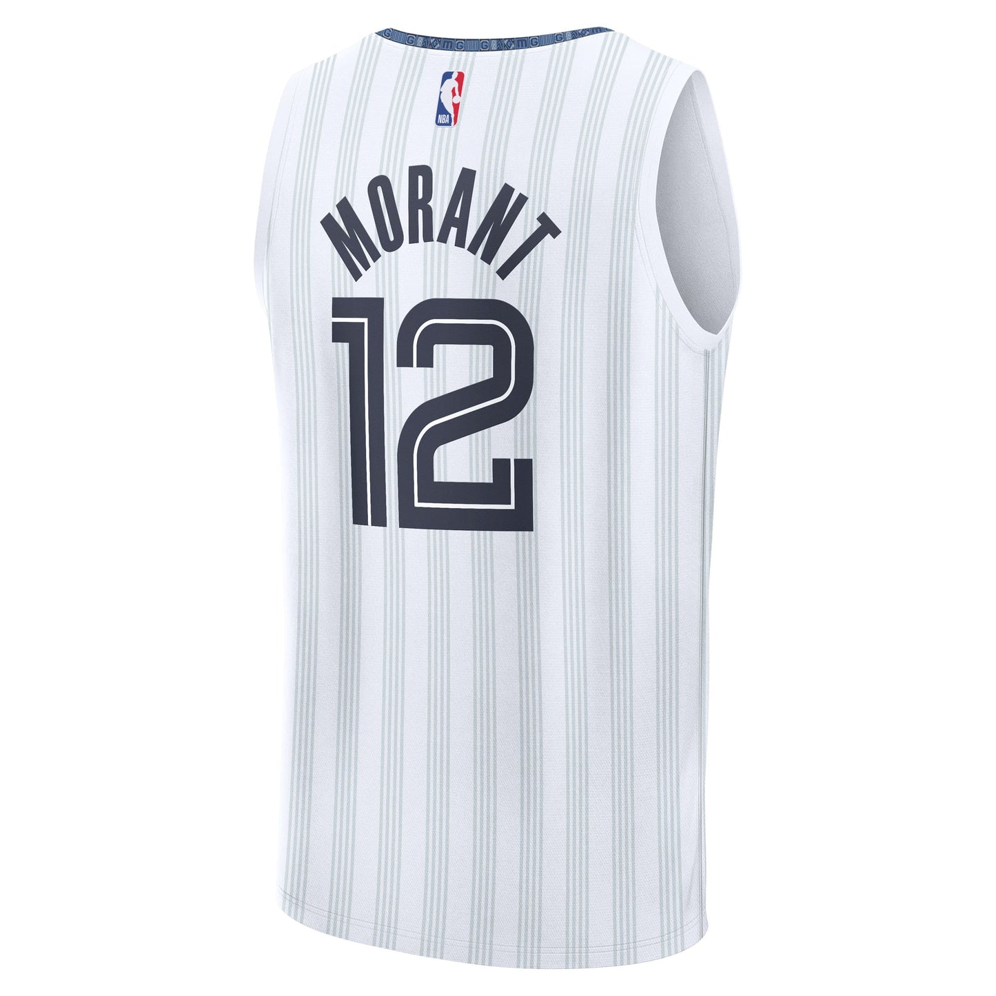 Ja Morant Memphis Grizzlies Fanatics 2025/26 City Edition Fast Break Jersey - White