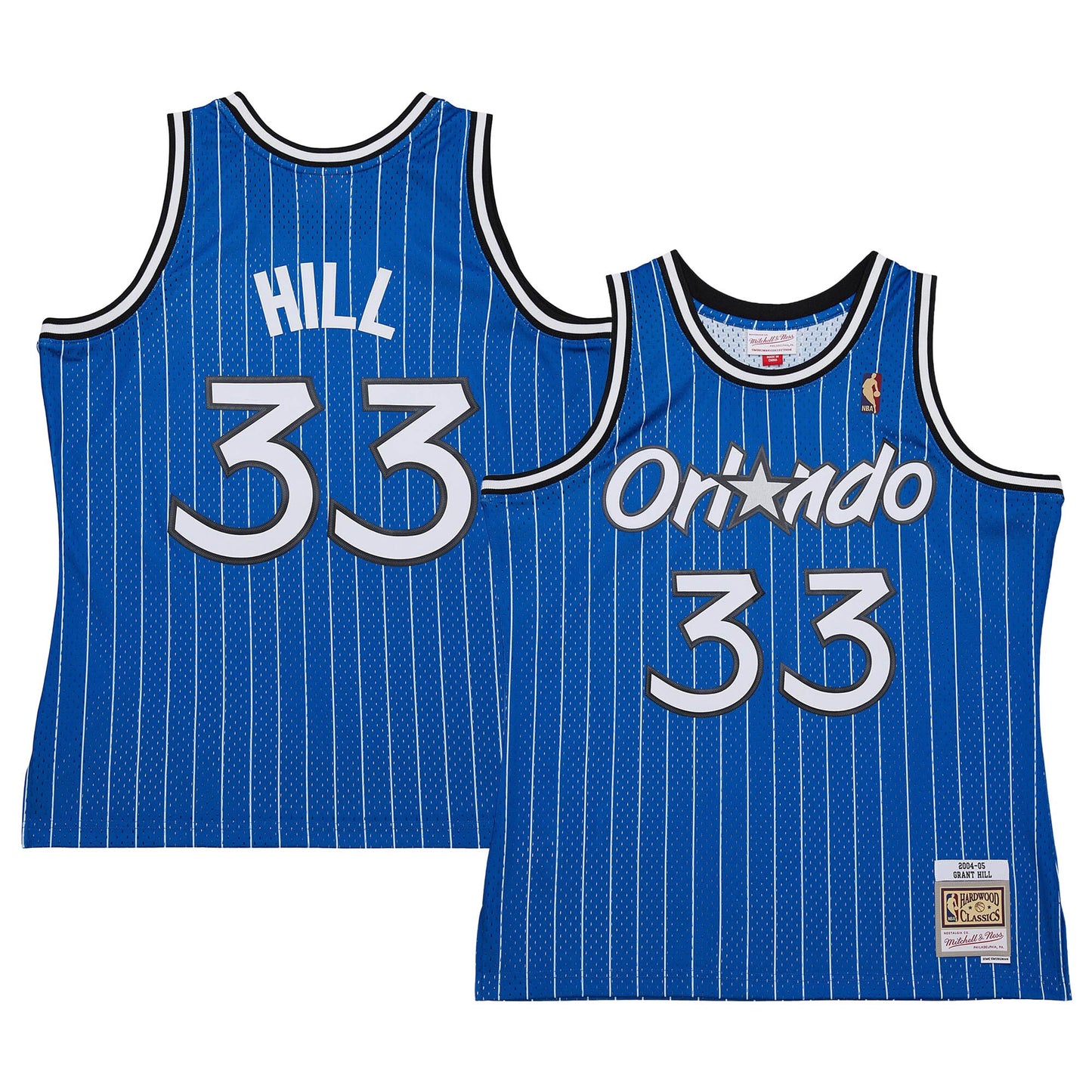 Grant Hill Orlando Magic Mitchell & Ness 2004/05 Hardwood Classics Swingman Jersey - Blue