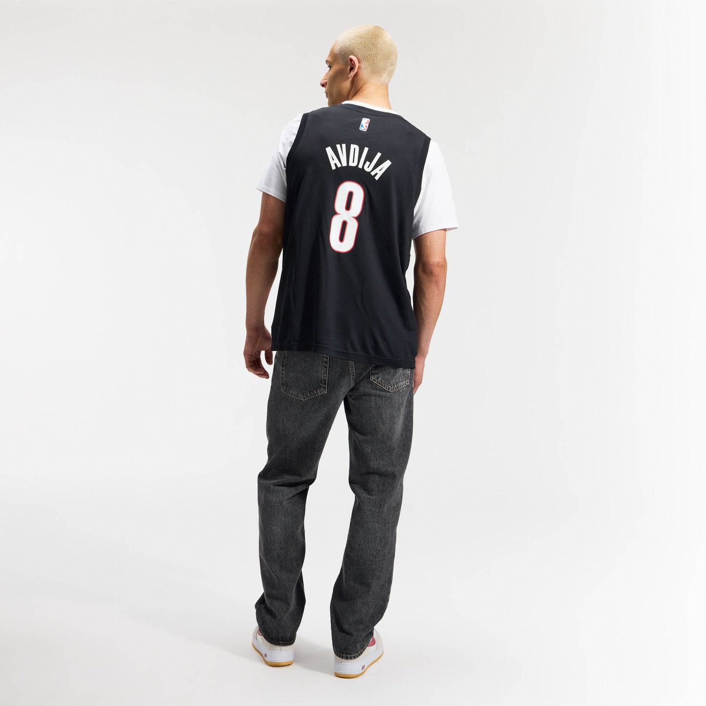 Deni Avdija Portland Trail Blazers Fanatics Fast Break Replica Jersey - Icon Edition - Black